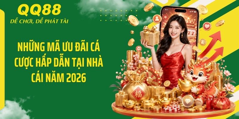 QQ88 Luxurie ⭐️ Link Vào Nhà Cái QQ88 Mới Nhất & Nhận 88K 16 Những mã ưu đãi cá cược hấp dẫn tại nhà cái năm 2026